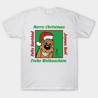 Bloodhound Christmas T-Shirt